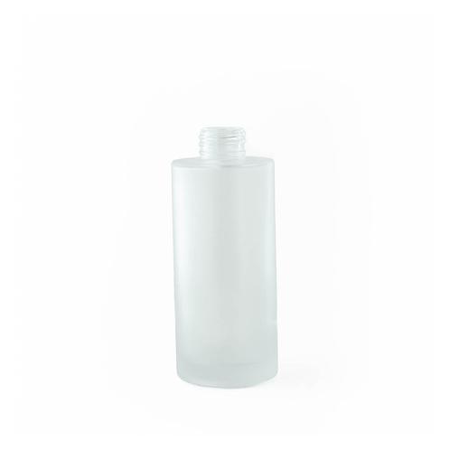 6.5 oz. Frosted Round Glass Bottle