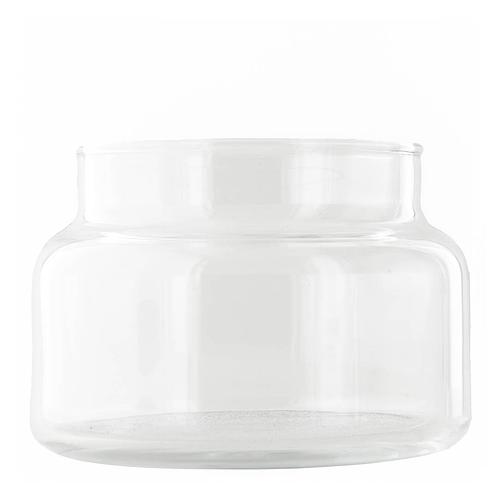 8 oz. Apothecary Jar side few on white background