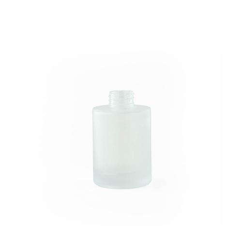 4 oz. Frosted Round Glass Bottle