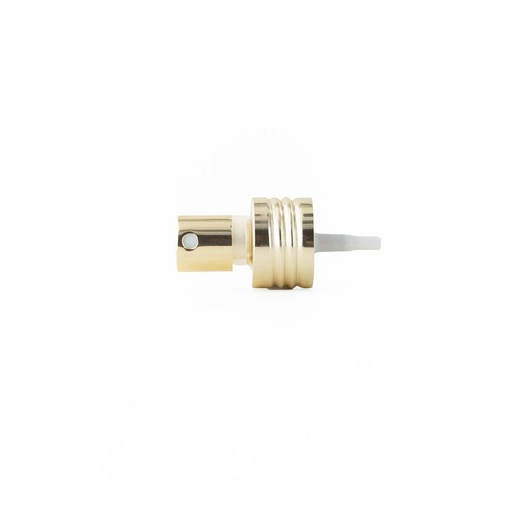 A close up of the Soft Gold Pump (24mm-410) on a white background