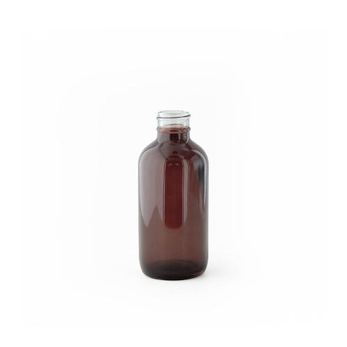 4 oz. Amber Round Glass Perfume Bottle