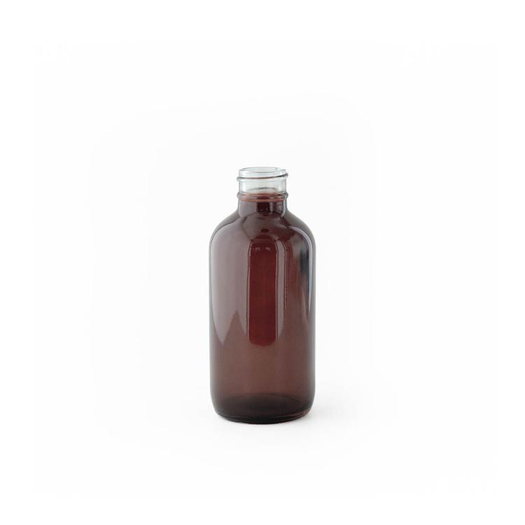 4 oz. Amber Round Glass Perfume Bottle