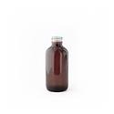 4 oz. Amber Round Glass Perfume Bottle