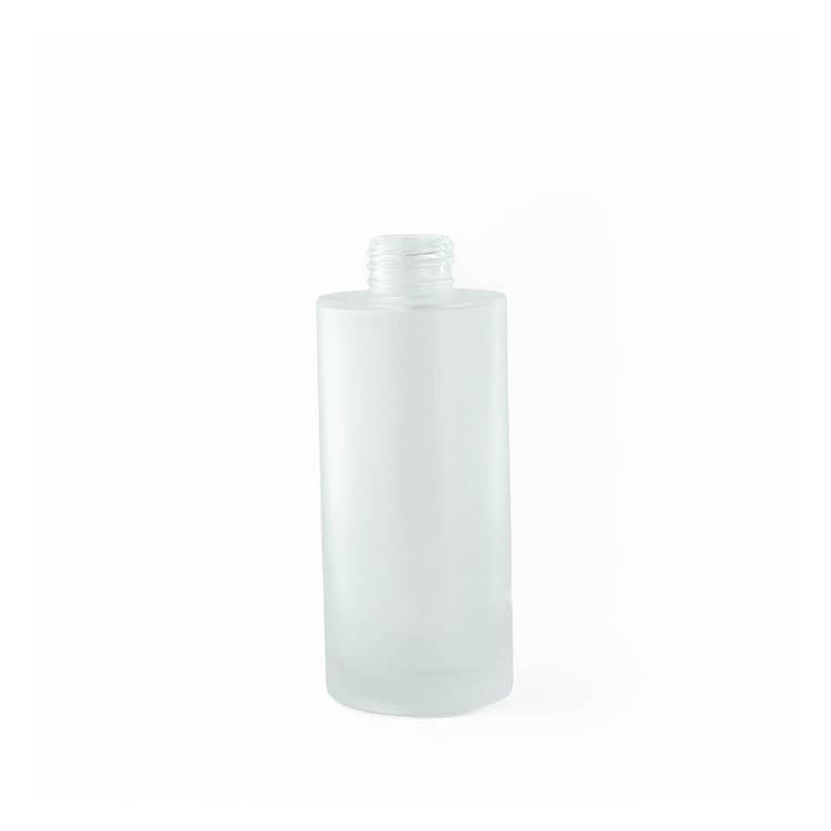 6.5 oz. Frosted Round Glass Bottle