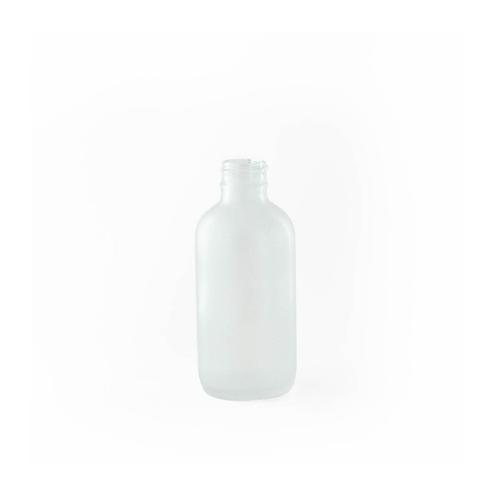 4 oz. Frosted Round Glass Perfume Bottle
