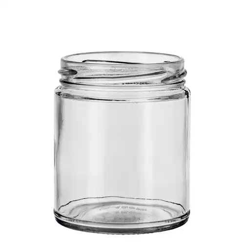 Popular candle containers medium straight sided jar
