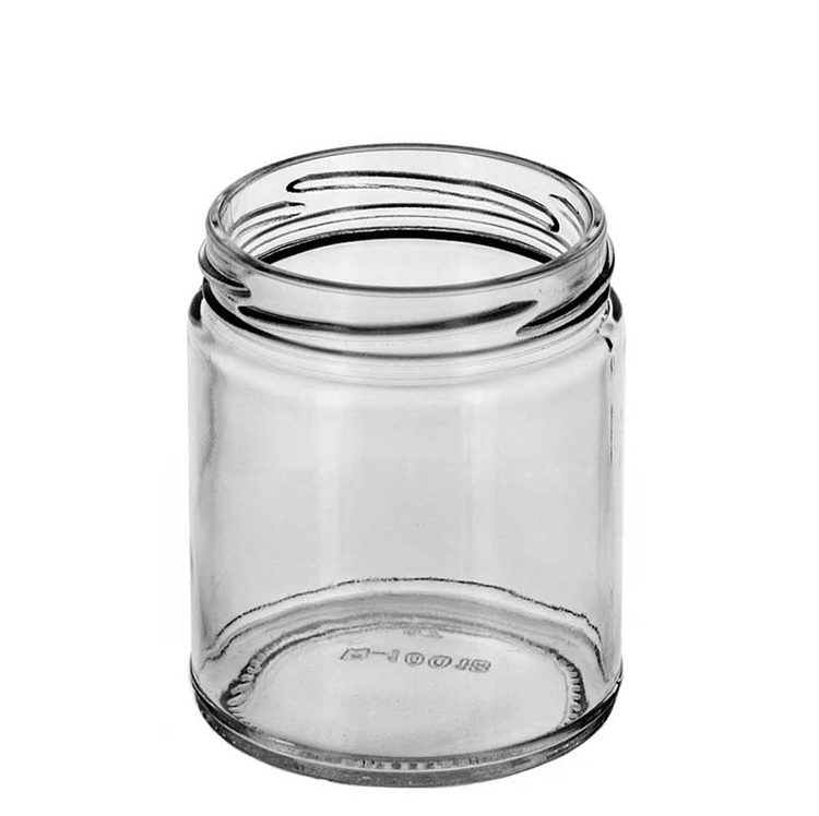 Inside view of Medium Straight Sided Jar with Twist Top