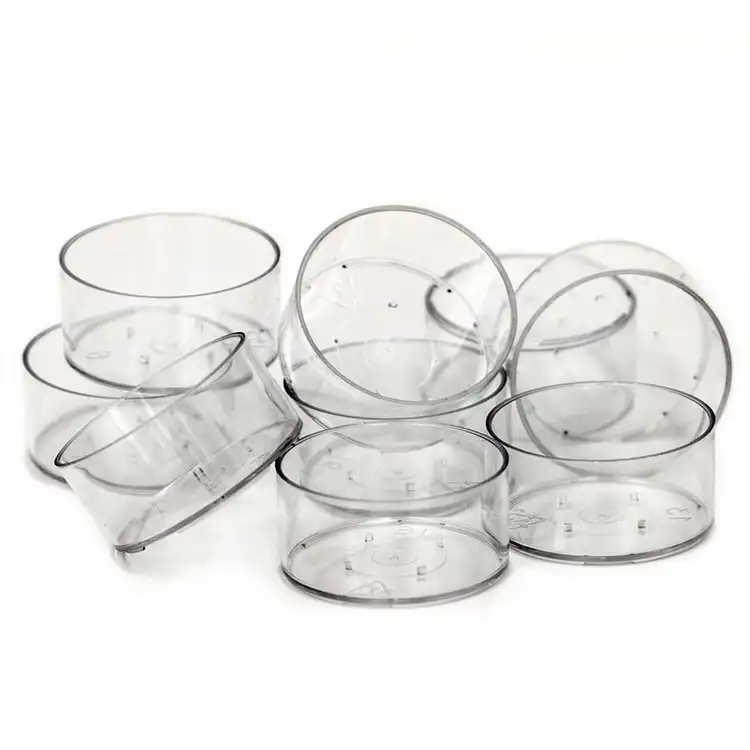Clear Tealight Cups, 25 Pack by Mann Lake