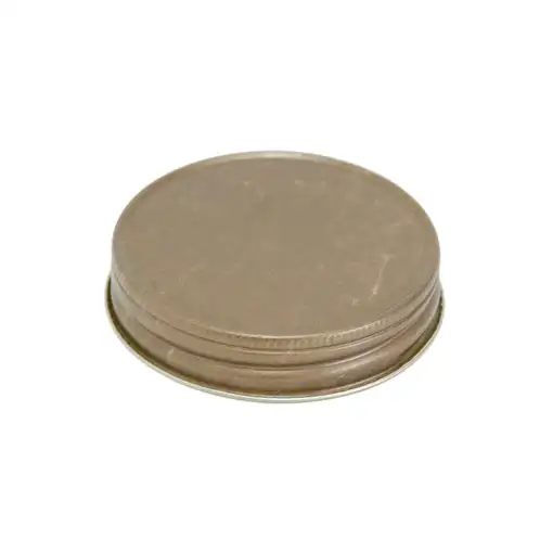 #70 G Rustic Threaded Lid Top View