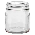 Label ready 8 oz. glass mason jar