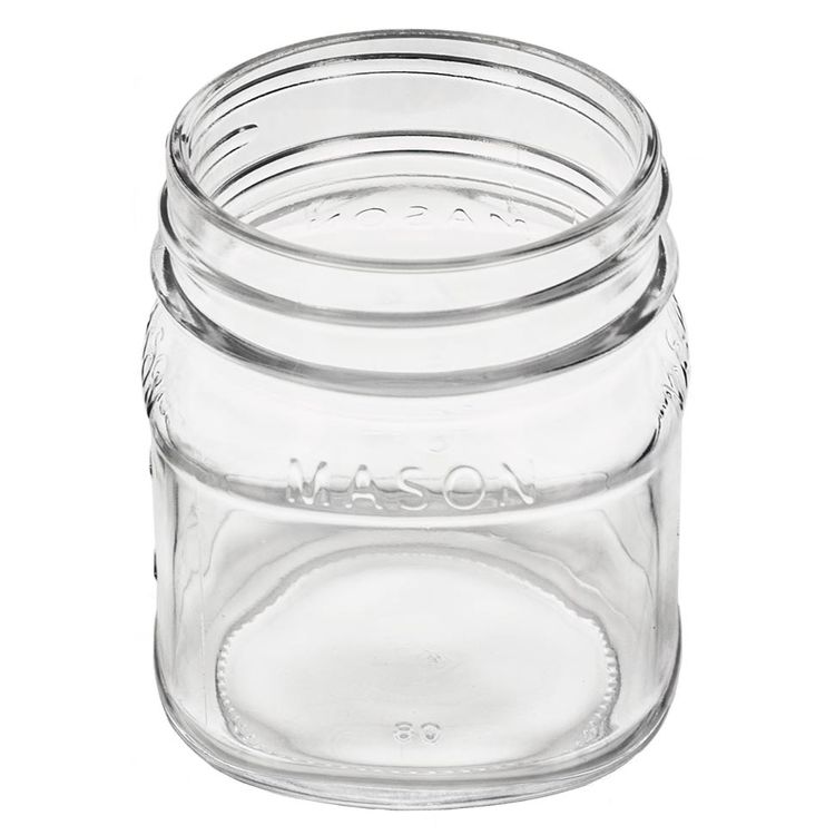 Embossed 16oz Square Mason Jar. Lids Separate Product Detail @ Community  Candle and Soap Supply