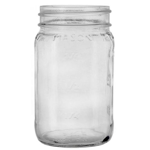 16 oz. glass mason jar product photo