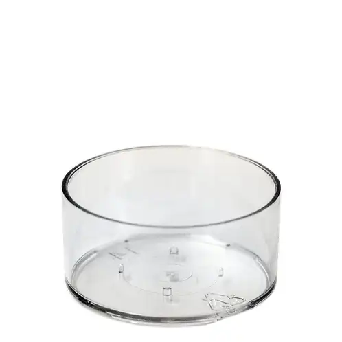 CLEAR PLASTIC TEALIGHT CUPS