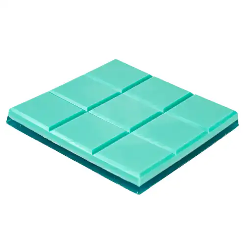 9 Bar Square Slab Tray Soap Mold