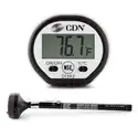 5 Inch Digital Thermometer with closeup view of temperature display