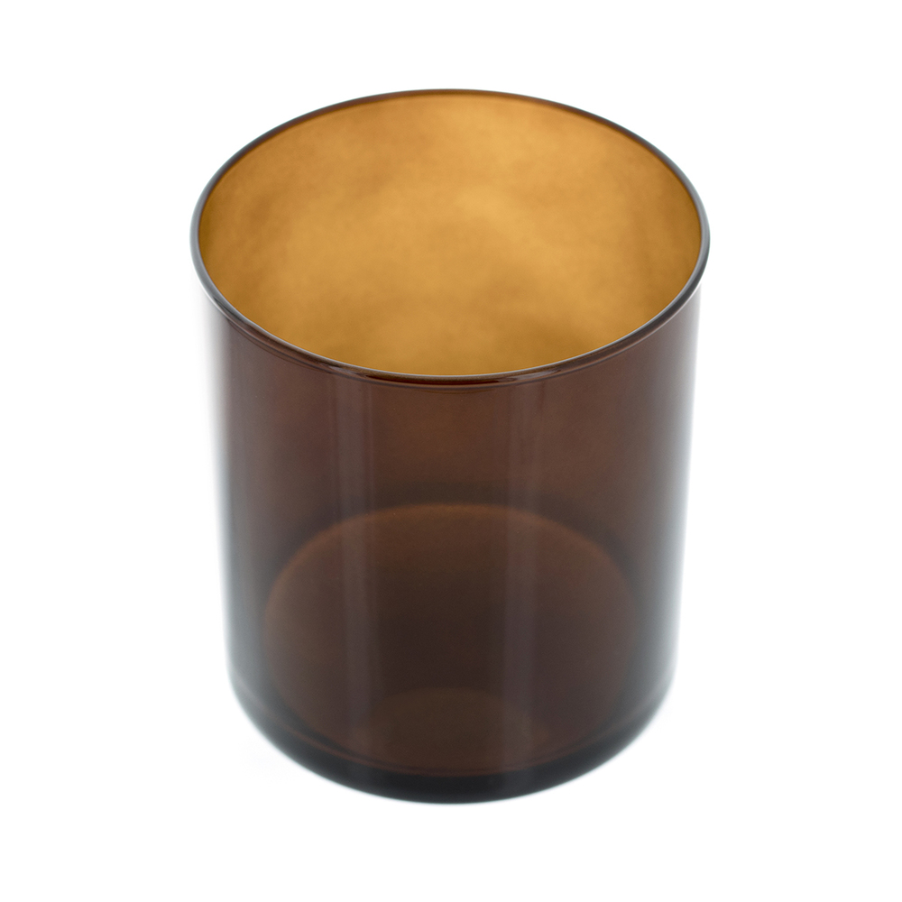 Amber Straight Sided Tumbler Jar - CandleScience