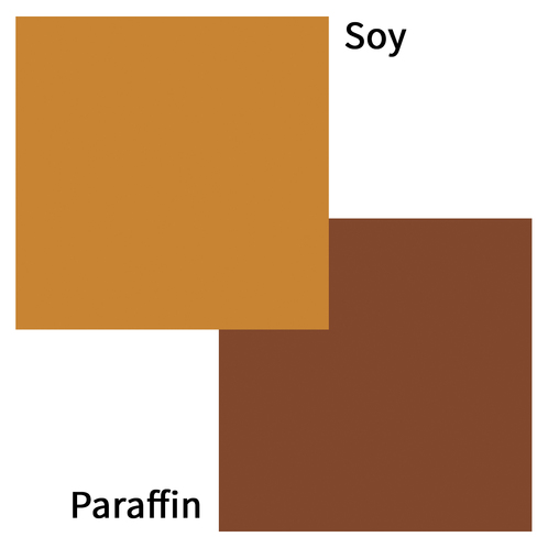 Brown Candle Dye Blocks Color Swatch