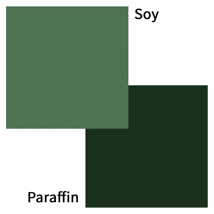Forest Green Candle Dye Blocks Color Swatch