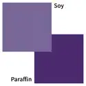 Lavender Color Candle Dye Blocks Color Swatch