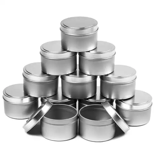 8 oz. Candle Tins 12 Piece Case