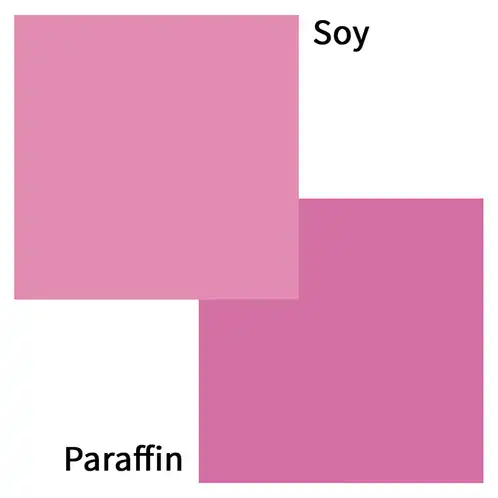 Pale Pink Candle dye block Color Swatch