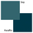 Teal Candle Dye Block Color Swatch