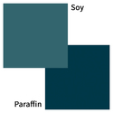 Teal Candle Dye Block Color Swatch