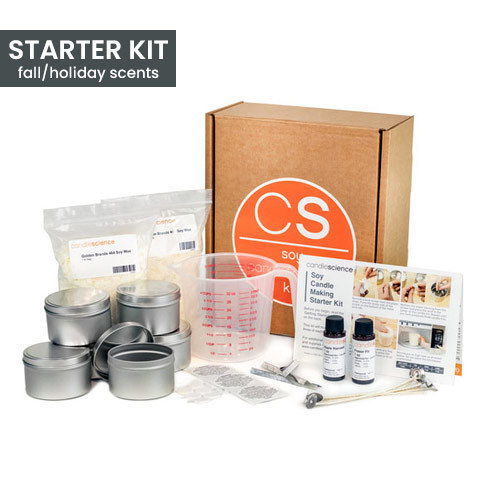 Soy Candle Making Starter Kit Fall and Holiday