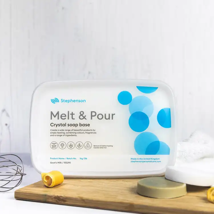 Stephenson Goat's Milk Melt and Pour Soap Base - CandleScience