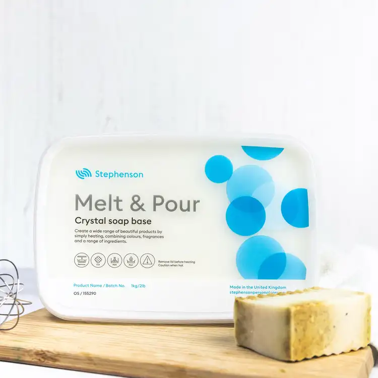 Stephenson Melt & Pour Certified Organic Soap Base - 1kg - Cosy Owl
