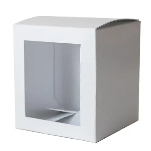 White Straight Sided Tumbler Box