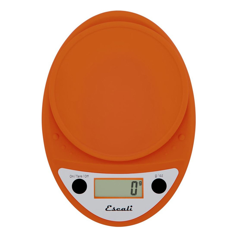 Escali Primo Digital Food Scale - Pumpkin Orange
