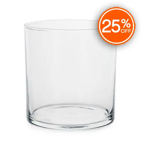 Straight Sided Tumbler Jar (Import)