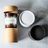 Paper Candle Tubes in Kraft, White, and Black