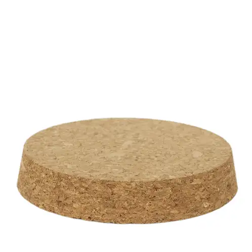 Tapered cork lid