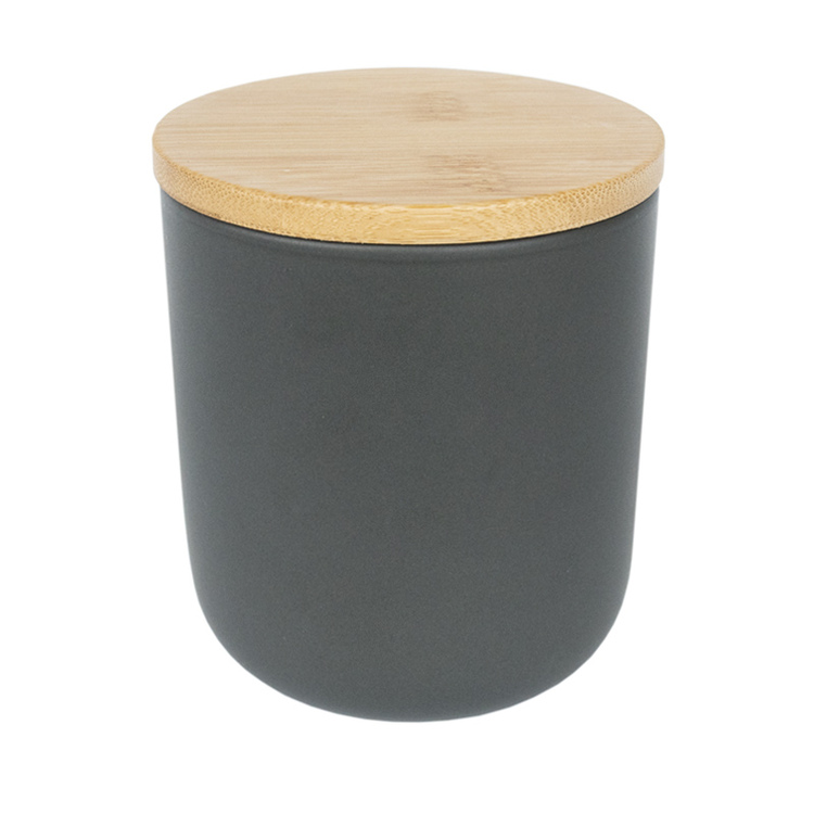 Bamboo lid with Nordic Ceramic Tumbler
