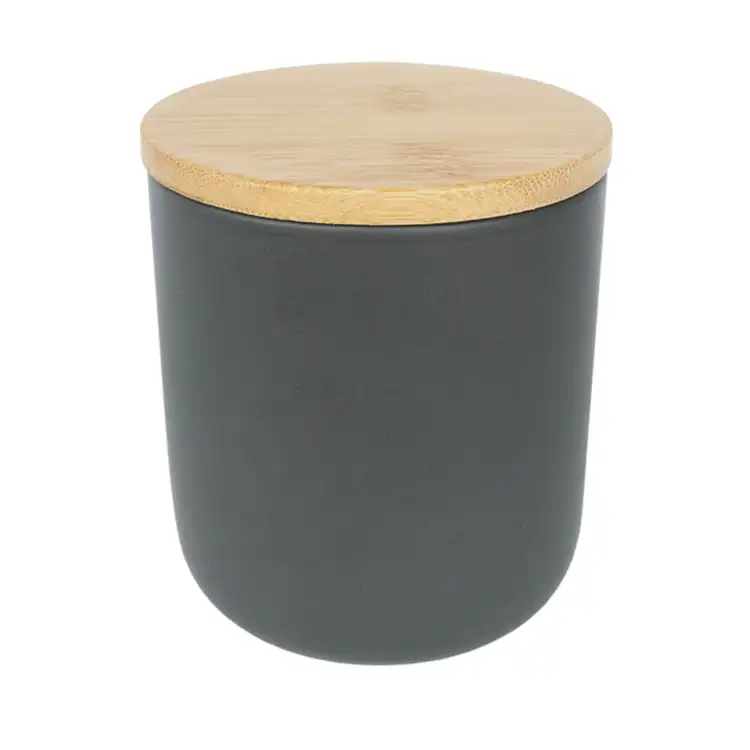 Bamboo lid with Nordic Ceramic Tumbler