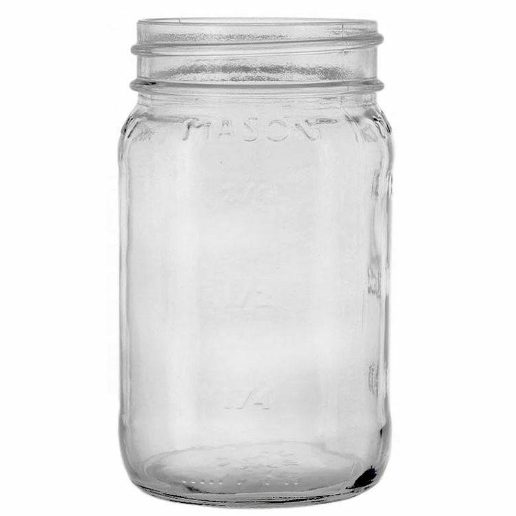 16oz Glass Mason Jar