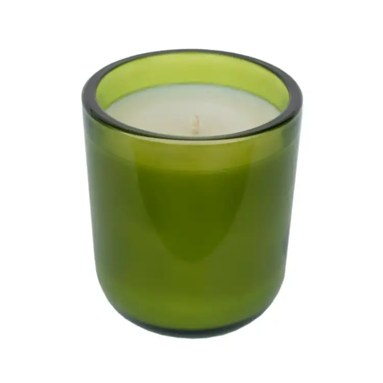 Green Sonoma Tumbler Jar with candle