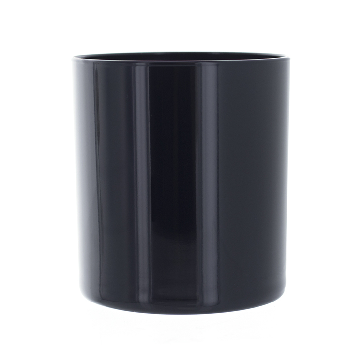 CandleScience Black Straight Sided Tumbler Jar 12 PC Case