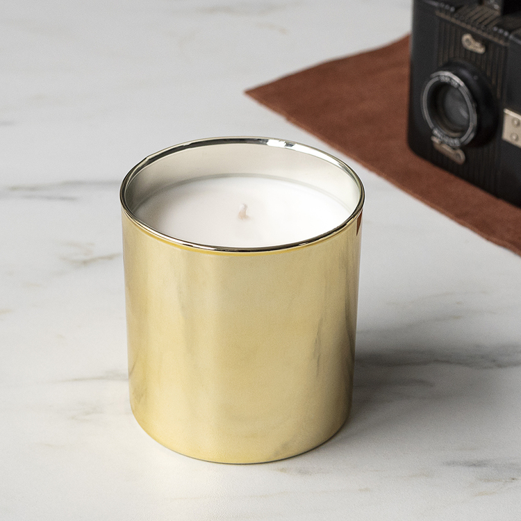 Gold Tumbler Jar Candle