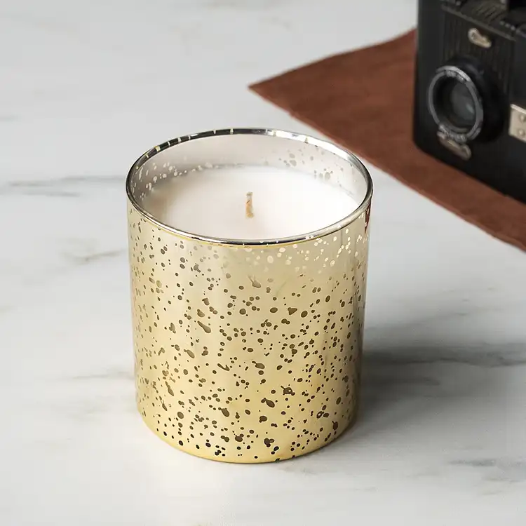 Gold Mercury Tumbler Jar Candle