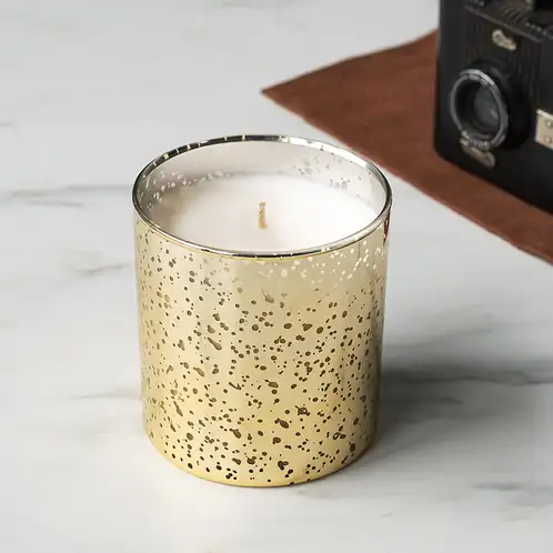 Gold Mercury Tumbler Jar Candle