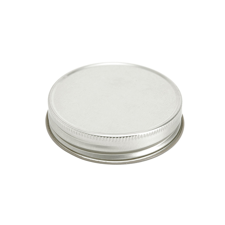 Silver Threaded Jelly Lid