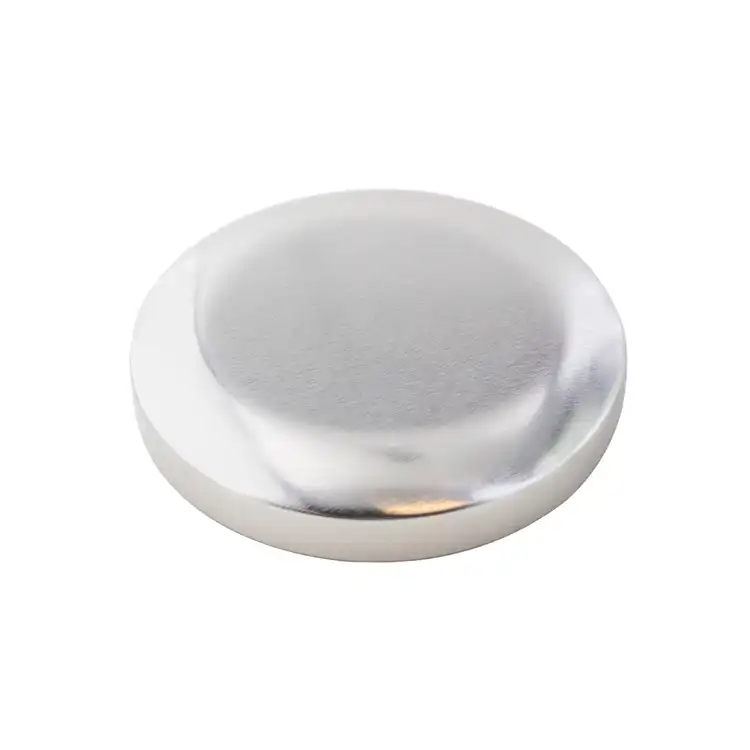 Silver Bubble Tin Lid