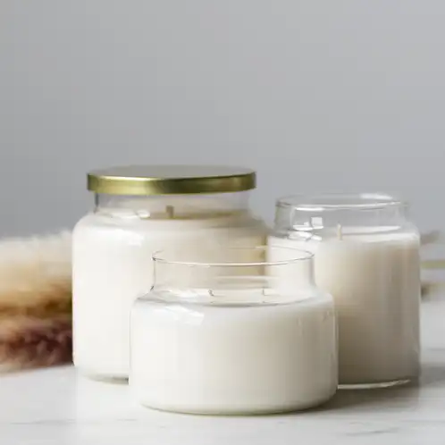 Apothecary jar lineup