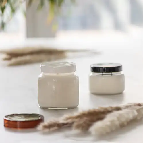 Apothecary Jars with Glass Lids