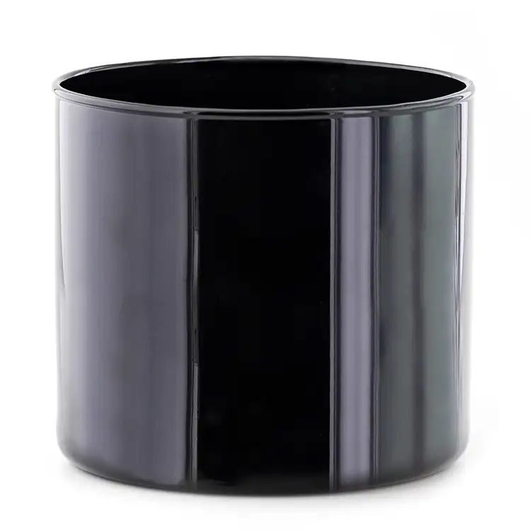 Black 3-Wick Tumbler Jar