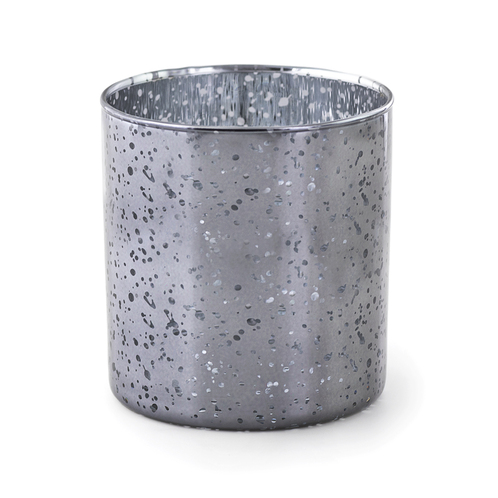 Smoked Silver Mercury Tumbler Jar