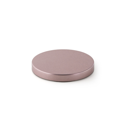 Small Rose Gold Flat Lid Top View